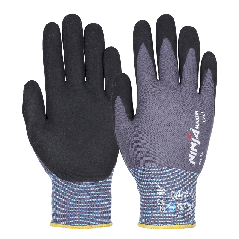 9001 Kluth Ninja Maxim - Feinstrick Arbeitshandschuhe