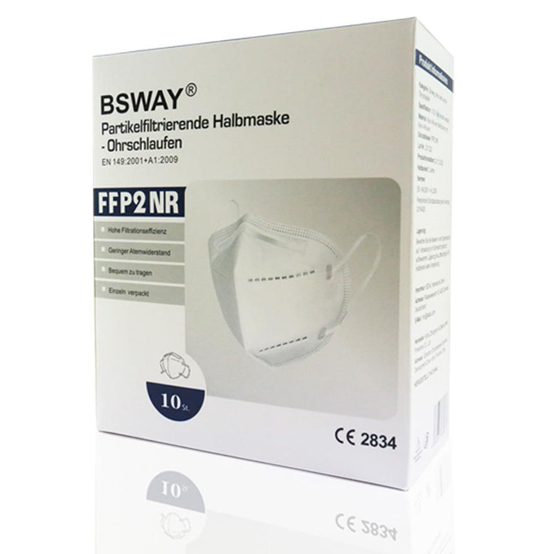 9007 Kluth Feinstaubmaske FFP2 ohne Ventil